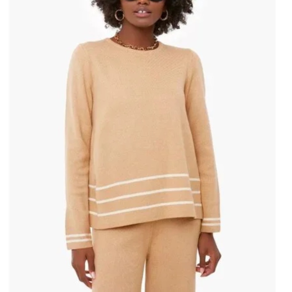 SET Tuckernuck Sweater and Sweatpants Set camel olympia sweater Size Small